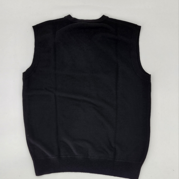 Mens black sweater vests XL - Picture 2 of 2